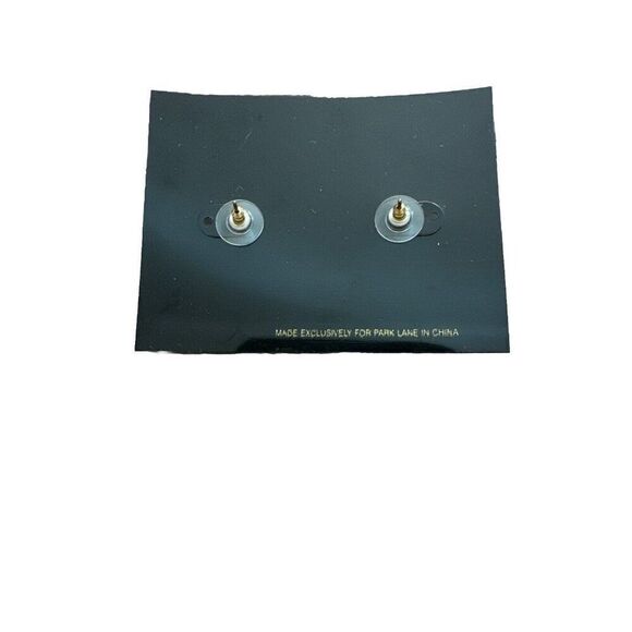 Park Lane Nova Black Drop Pierced Earrings New - Picture 2 of 2